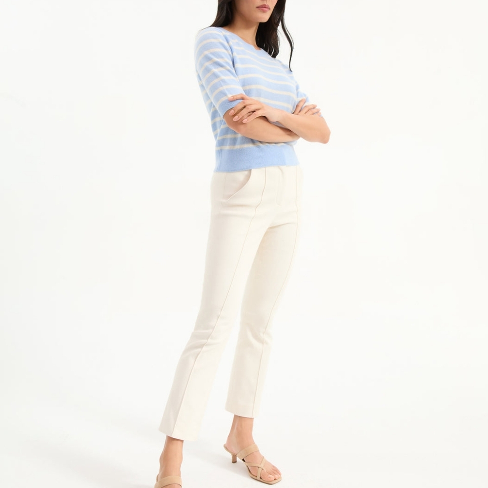 Veronica Beard Kimra Straight-Leg Pant - Picture 4 of 11